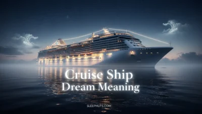 Cruise Ship Dream Meaning