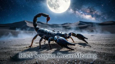Black Scorpion Dream Meaning