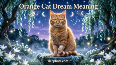 Orange Cat Dream Meaning