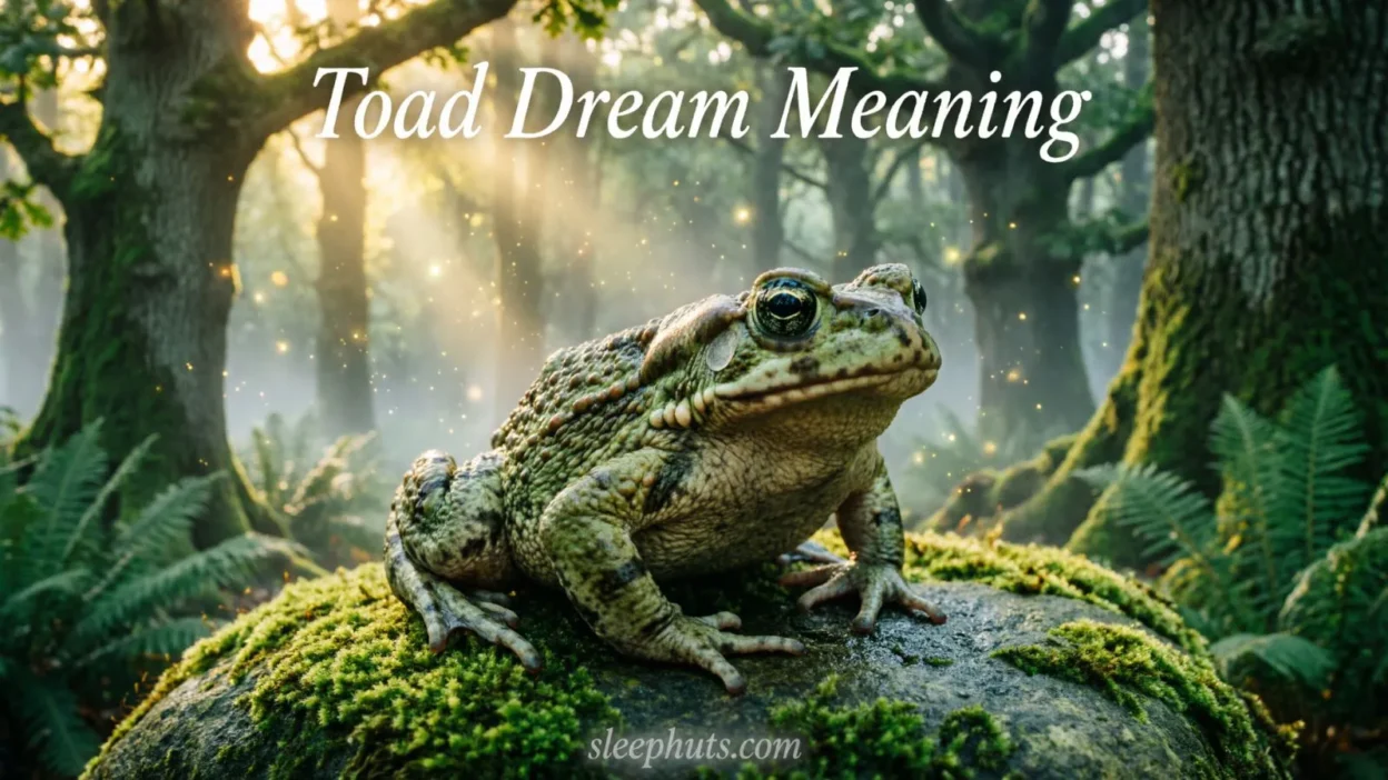 Toad Dream Meaning